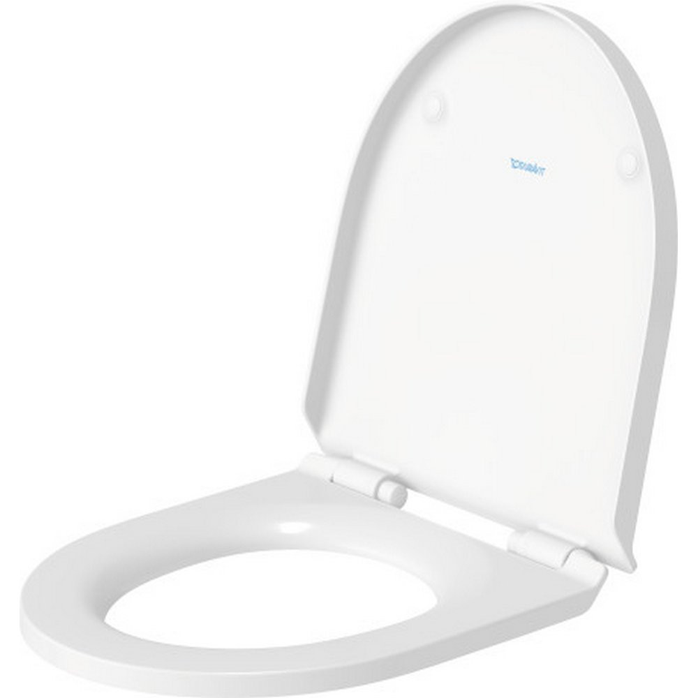 Duravit No 1 Compact White Soft Close Toilet Seat and Cover