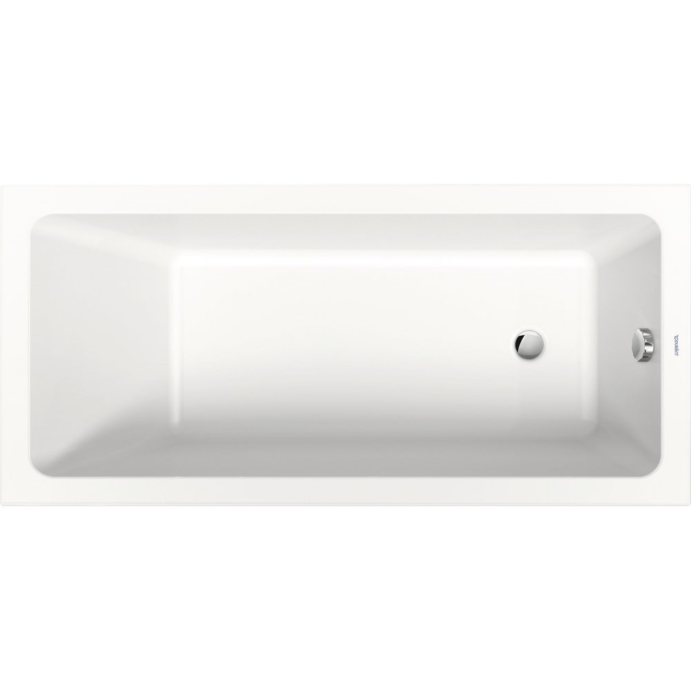Duravit No 1 White 1600 x 700mm Single Ended Bath