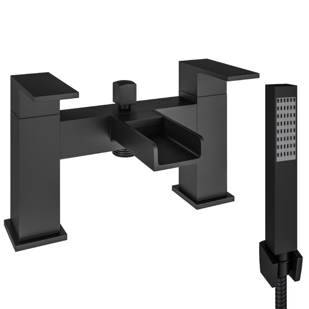 Eastbrook Abberton Matt Black Bath Shower Mixer