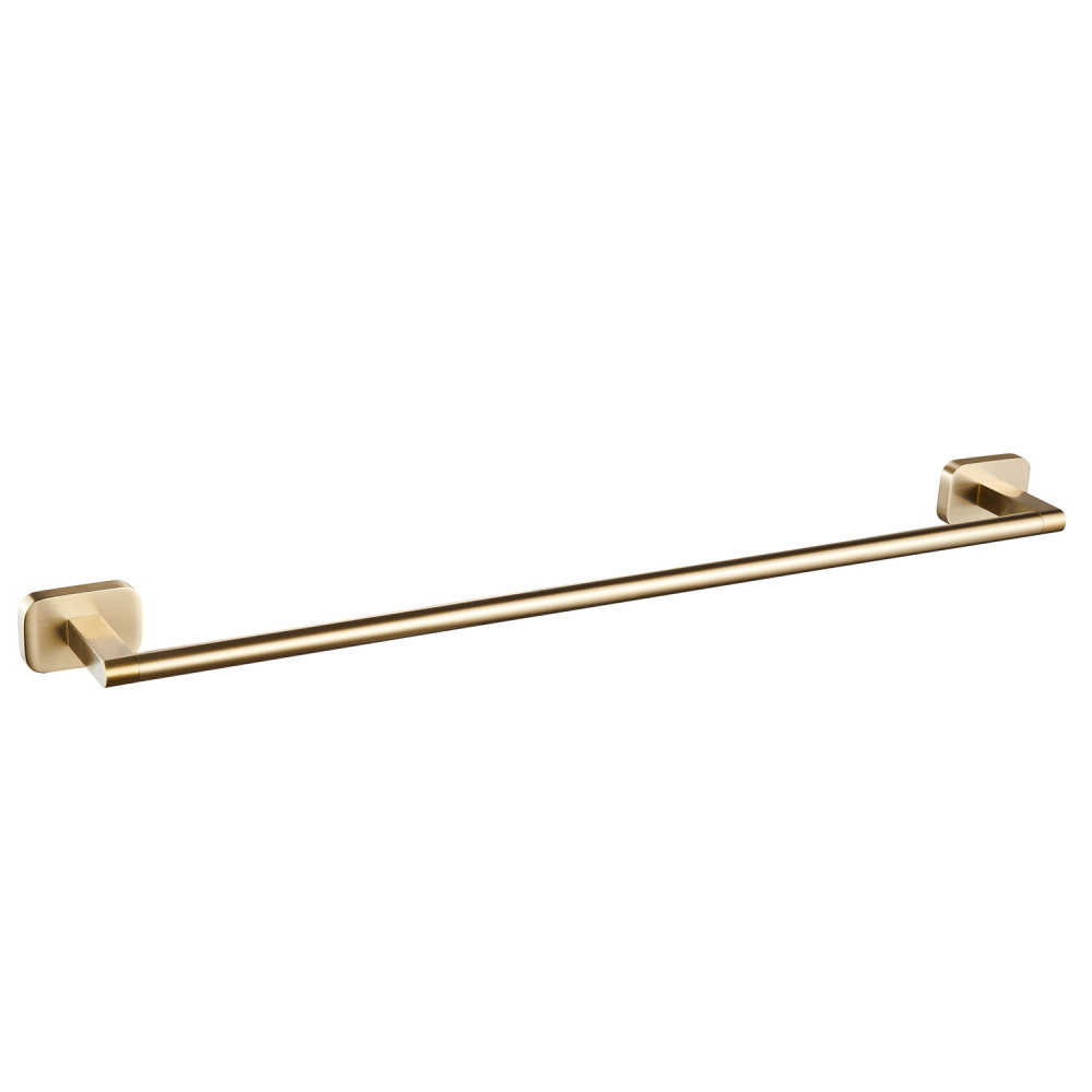 Eastbrook Asti Brushed Brass 600mm Single Towel Rail