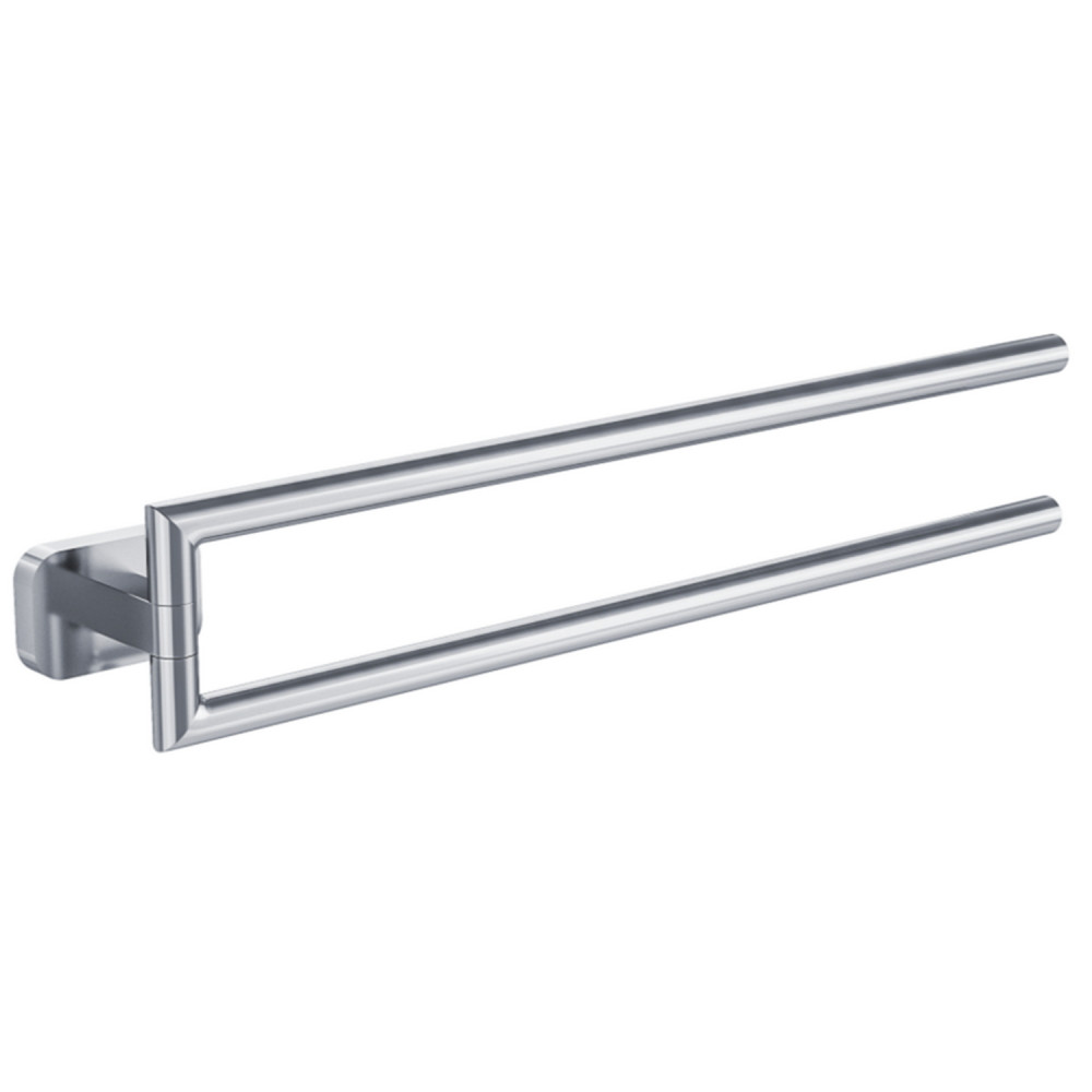 Eastbrook Asti Chrome 400mm Double Split Towel Rail