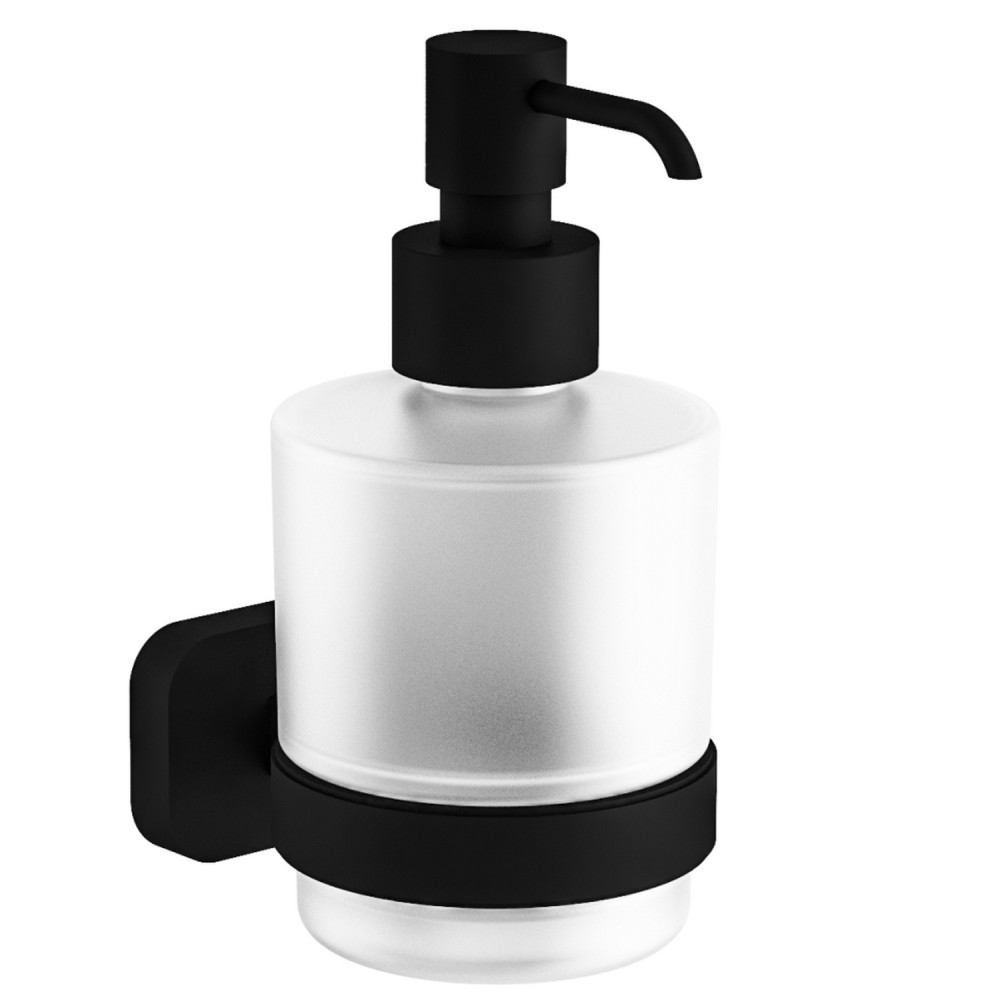 Eastbrook Asti Matt Black Soap Dispenser