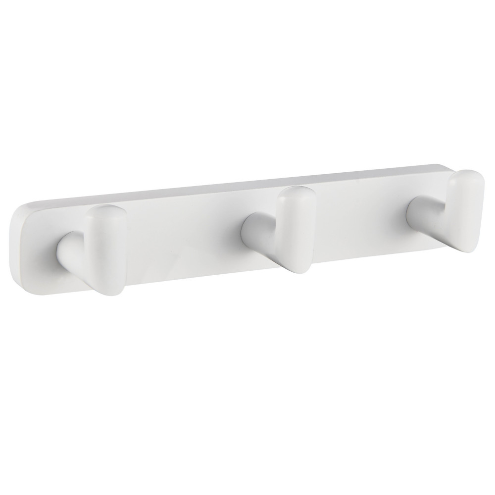 Eastbrook Asti Matt White Triple Robe Hook