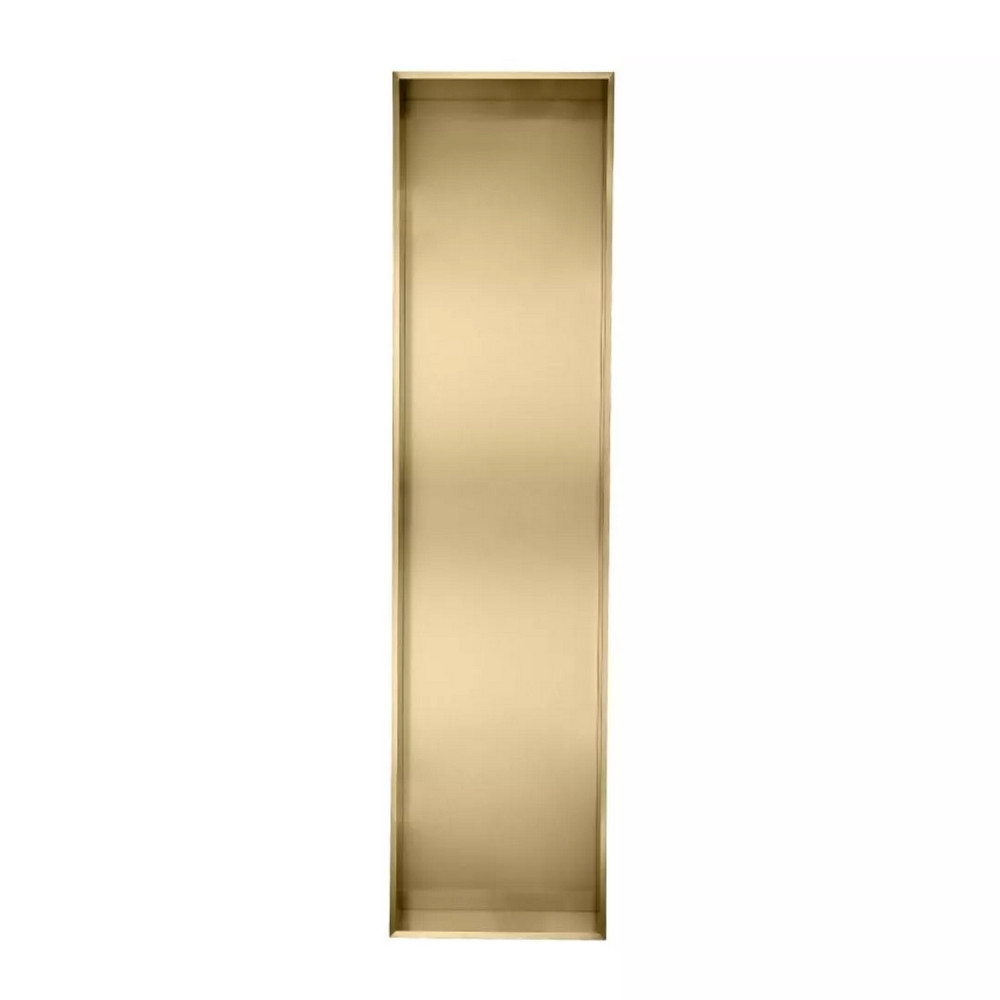 Eastbrook Brushed Brass 1200 x 300mm Shower Niche