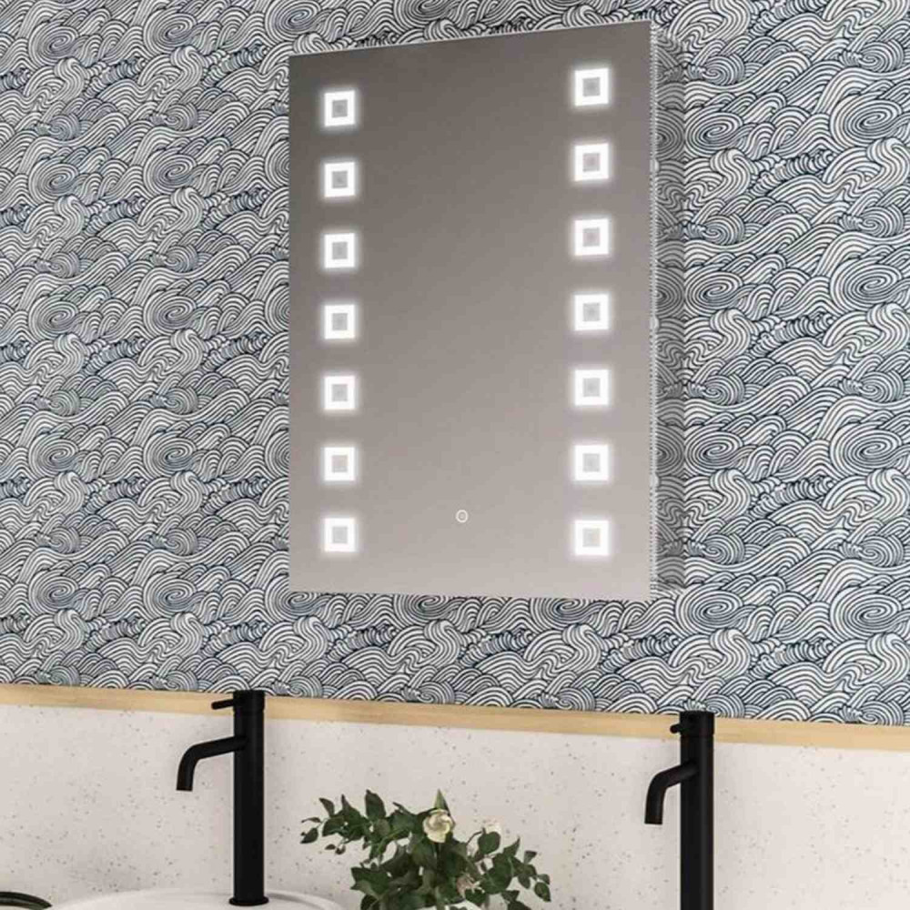 Eastbrook Chiana 500 x 700mm One Door LED Mirror Cabinet