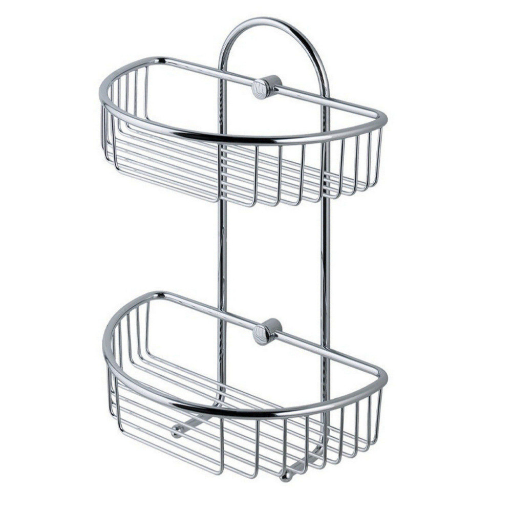 Eastbrook Chrome Double Shower Basket