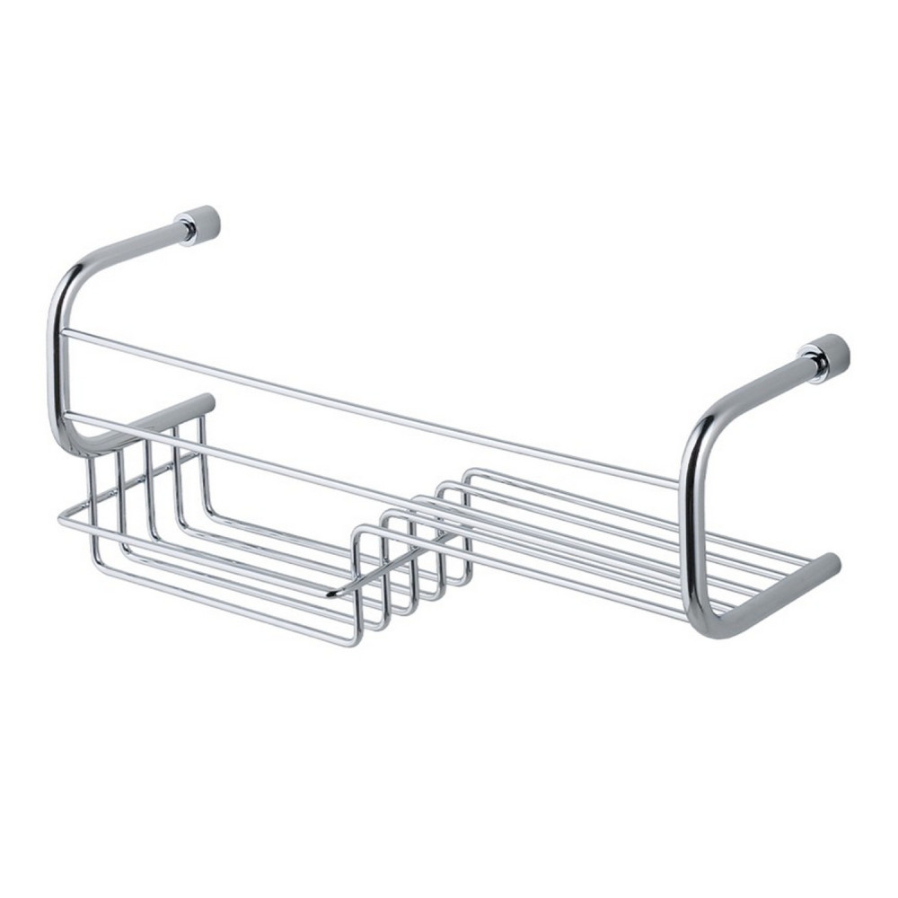 Eastbrook Chrome Rectangular Solid Brass Shower Basket