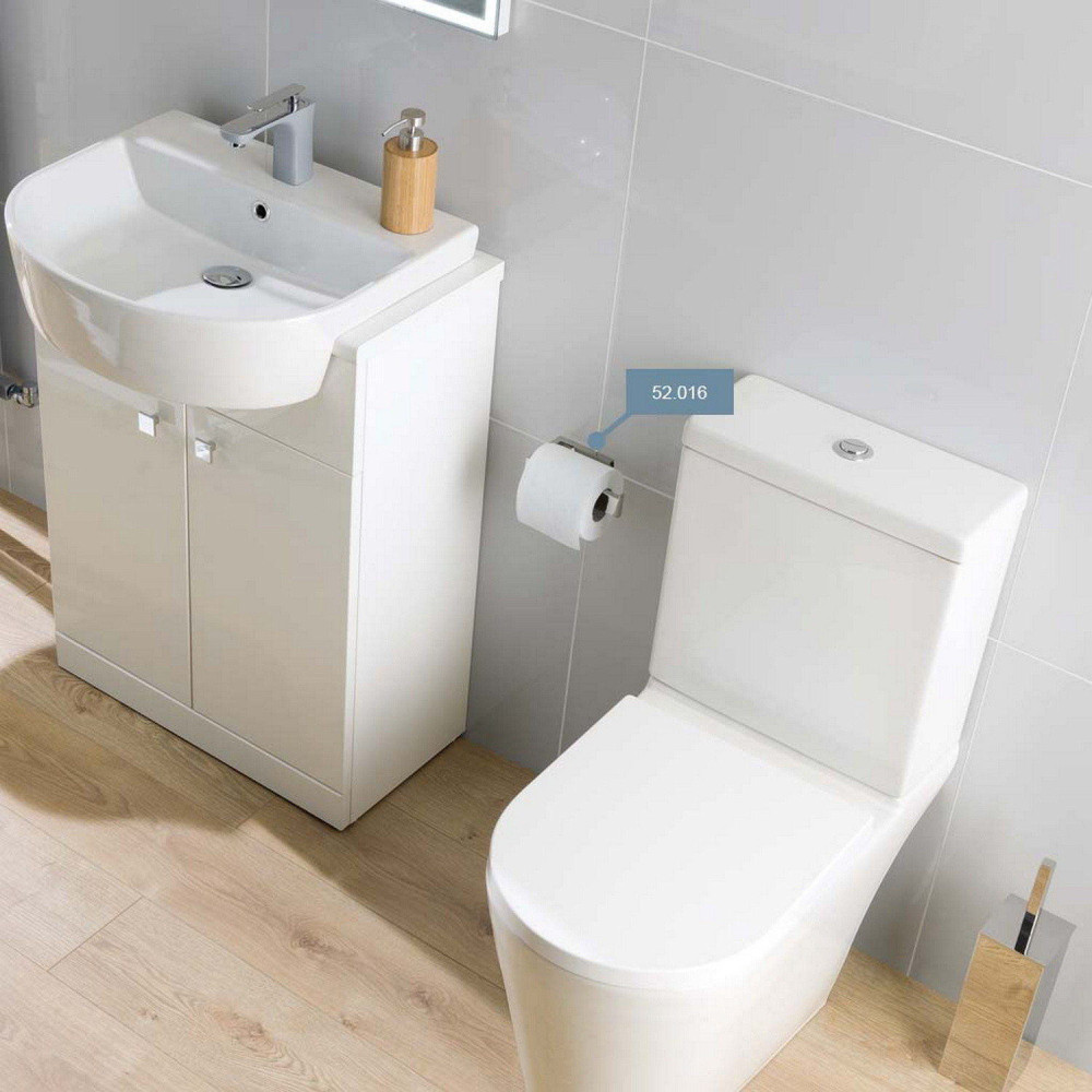 Eastbrook Genoa Chrome Covered Toilet Roll Holder