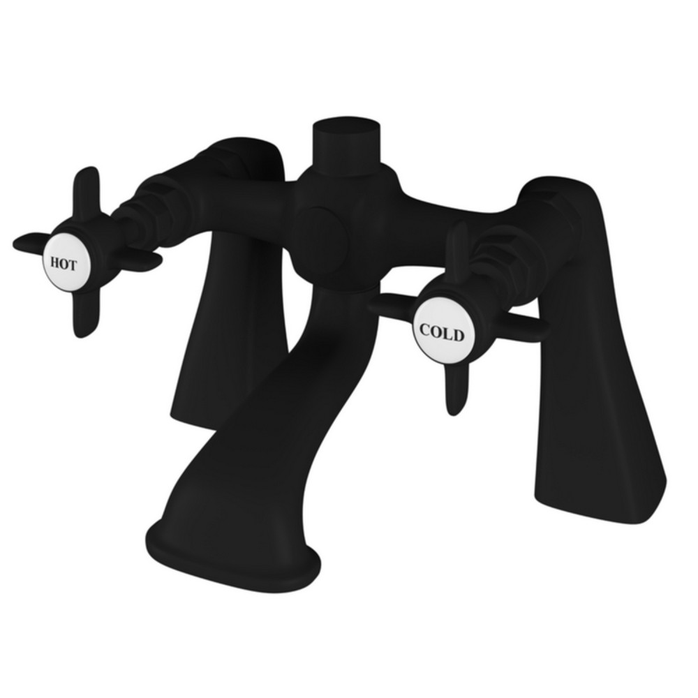 Eastbrook Haymarket Matt Black Bath Filler