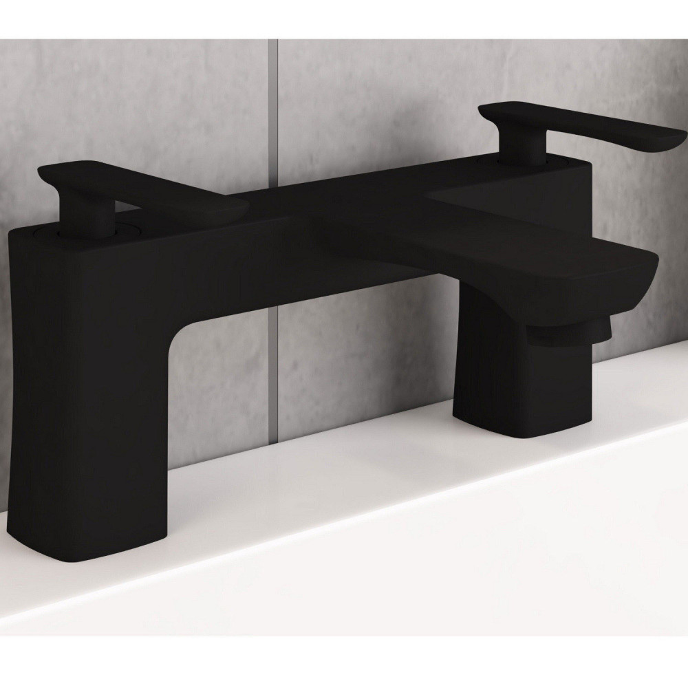 Eastbrook Helston Matt Black Bath Filler