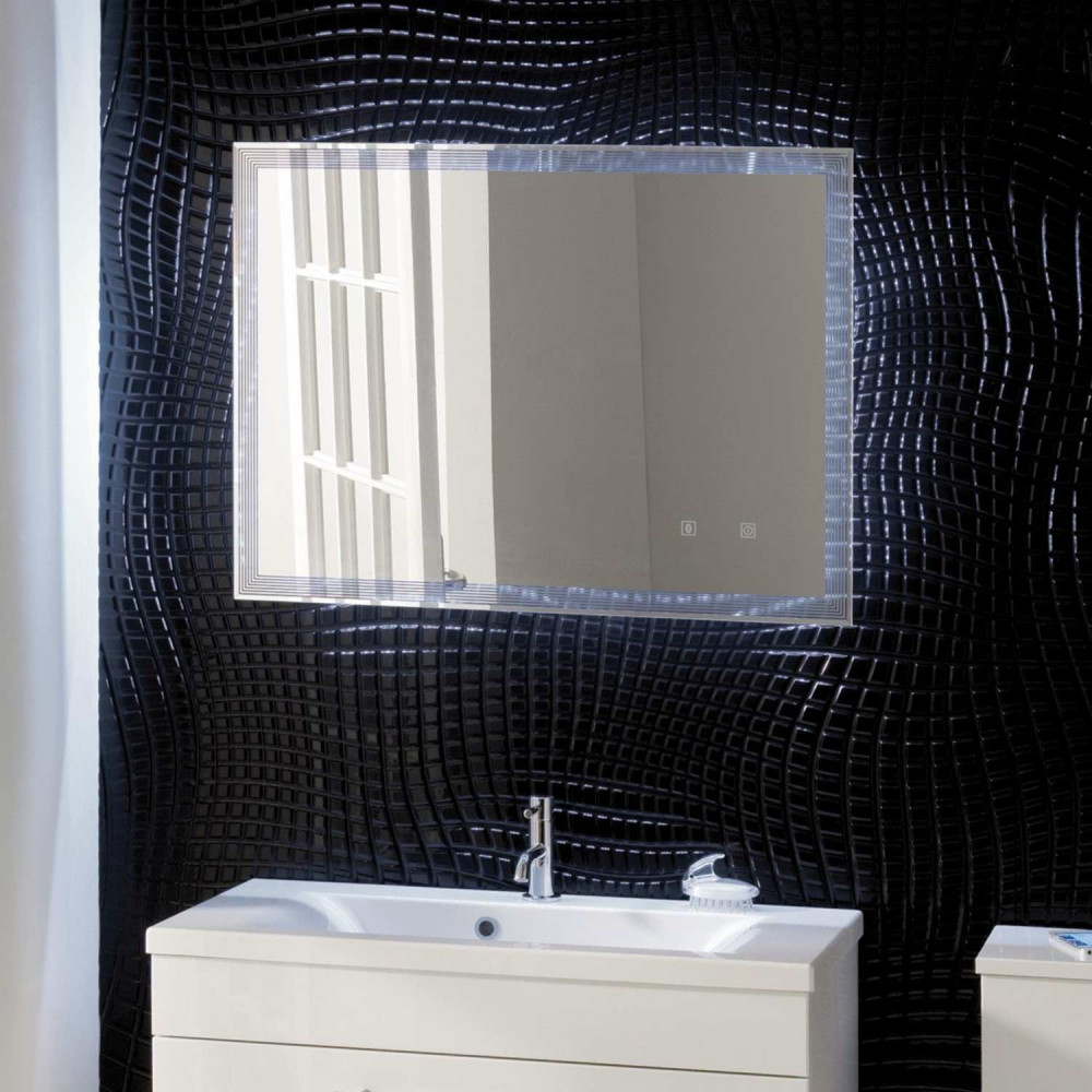Eastbrook Leven 800 x 600mm LED Bluetooth Mirror