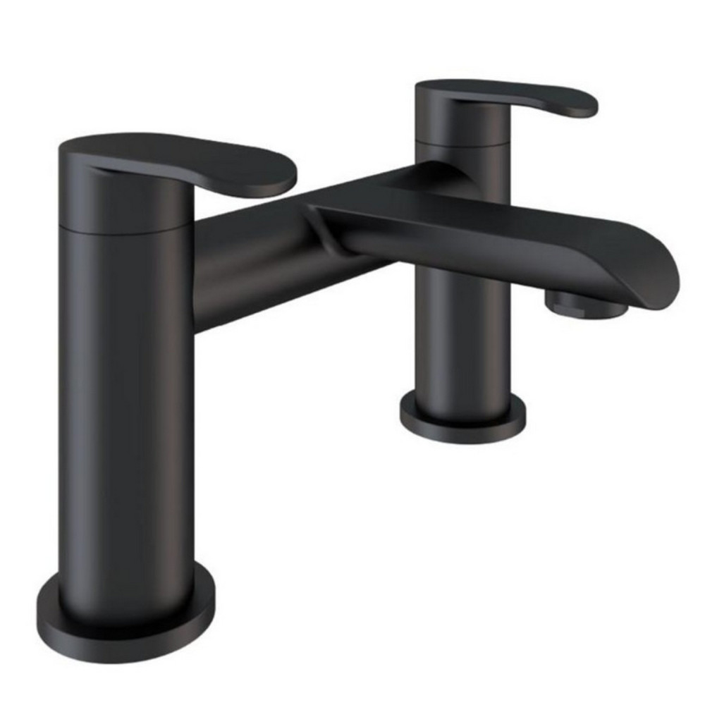 Eastbrook Lyneham Matt Black Bath Filler