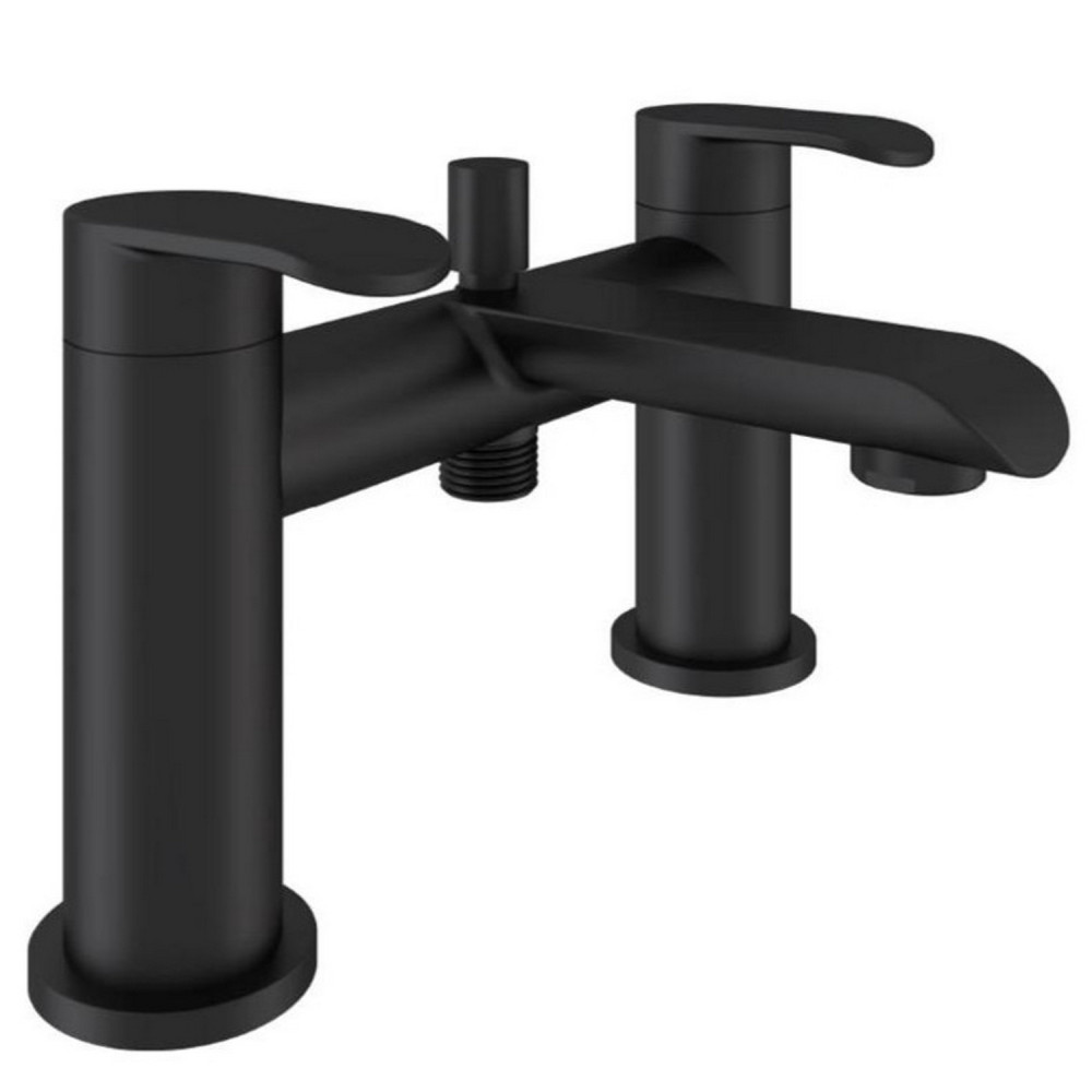 Eastbrook Lyneham Matt Black Bath Shower Mixer