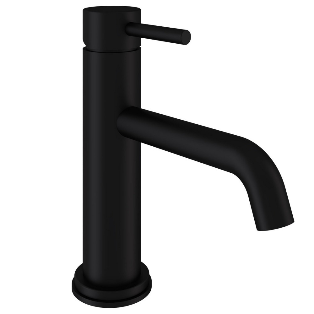 Eastbrook Meriden Matt Black Mini Basin Mixer with Waste