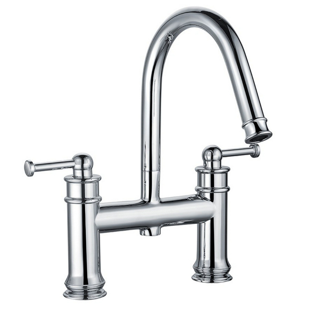 Eastbrook Newlyn Chrome Bath Filler