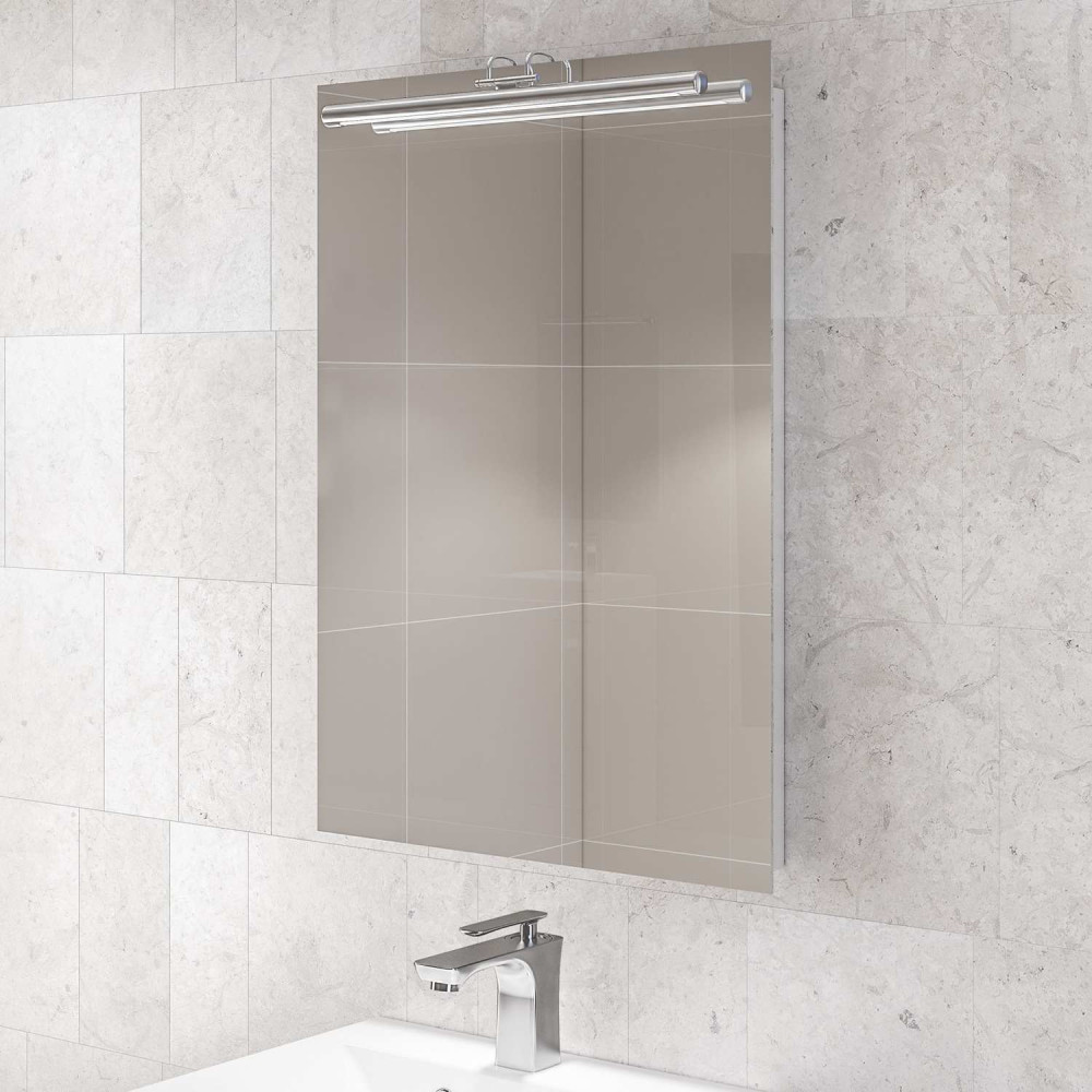 Eastbrook Ovada 500 x 700mm Bathroom Mirror with Light