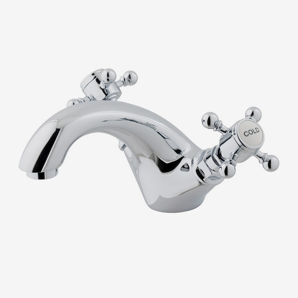Eastbrook Portobello Chrome Basin Mixer with Waste