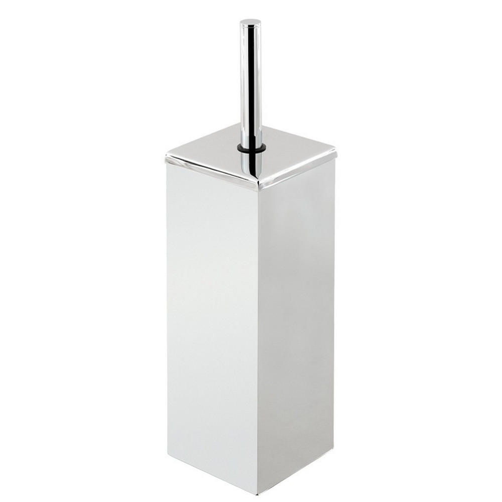 Eastbrook Rimini Chrome Metal Toilet Brush and Holder