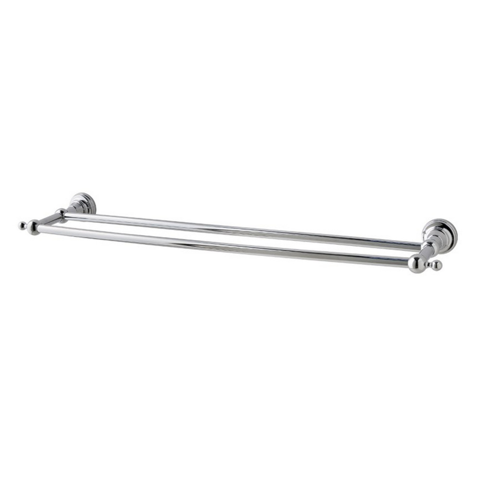 Eastbrook Rockingham Chrome Double Towel Rail