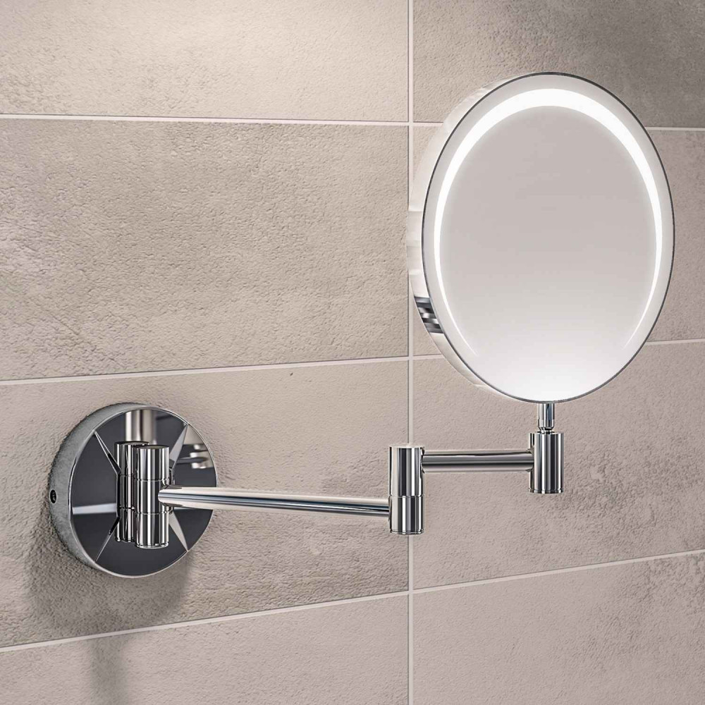Eastbrook Round LED Vanity Make Up Mirror