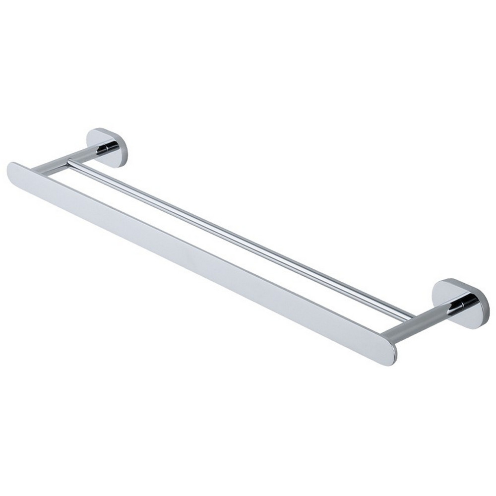 Eastbrook Salerno Chrome 600mm Double Towel Rail