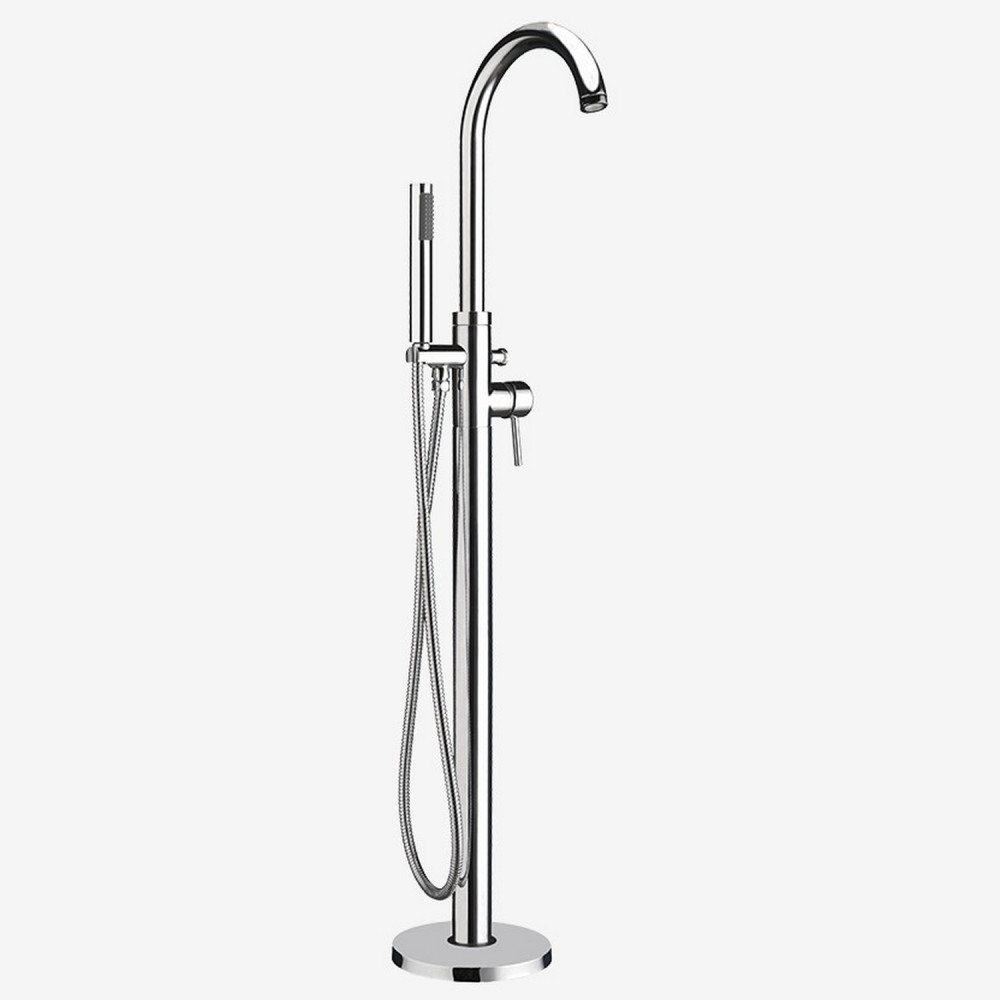 Eastbrook Tec Chrome Freestanding Manual Bath Shower Mixer