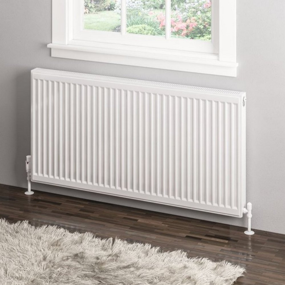 Eastbrook Type 11 600 x 1200mm Compact Panel Radiator Gloss White