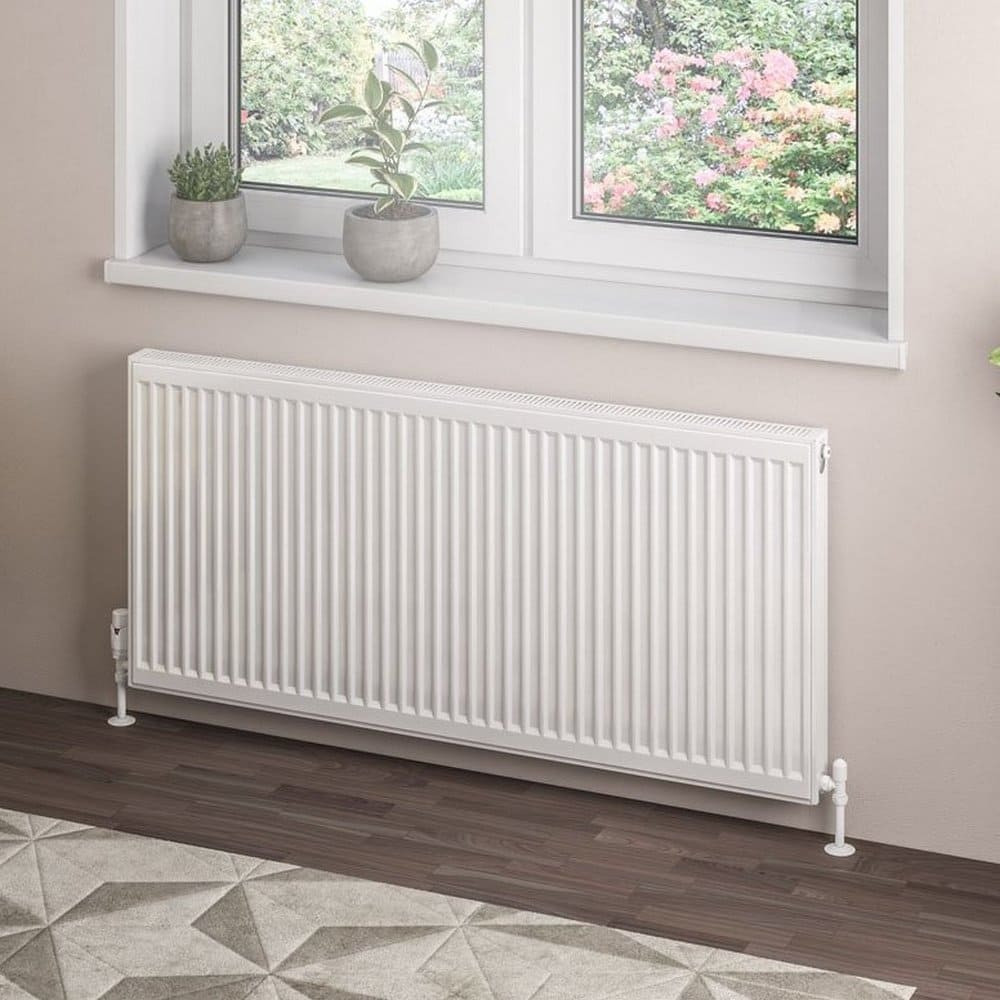 Eastbrook Type 21 600 x 1300mm Compact Panel Radiator Gloss White