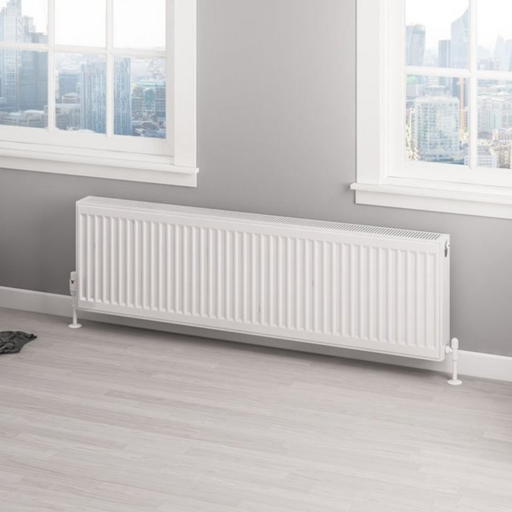 Eastbrook Type 22 400 x 1400mm Compact Panel Radiator Gloss White