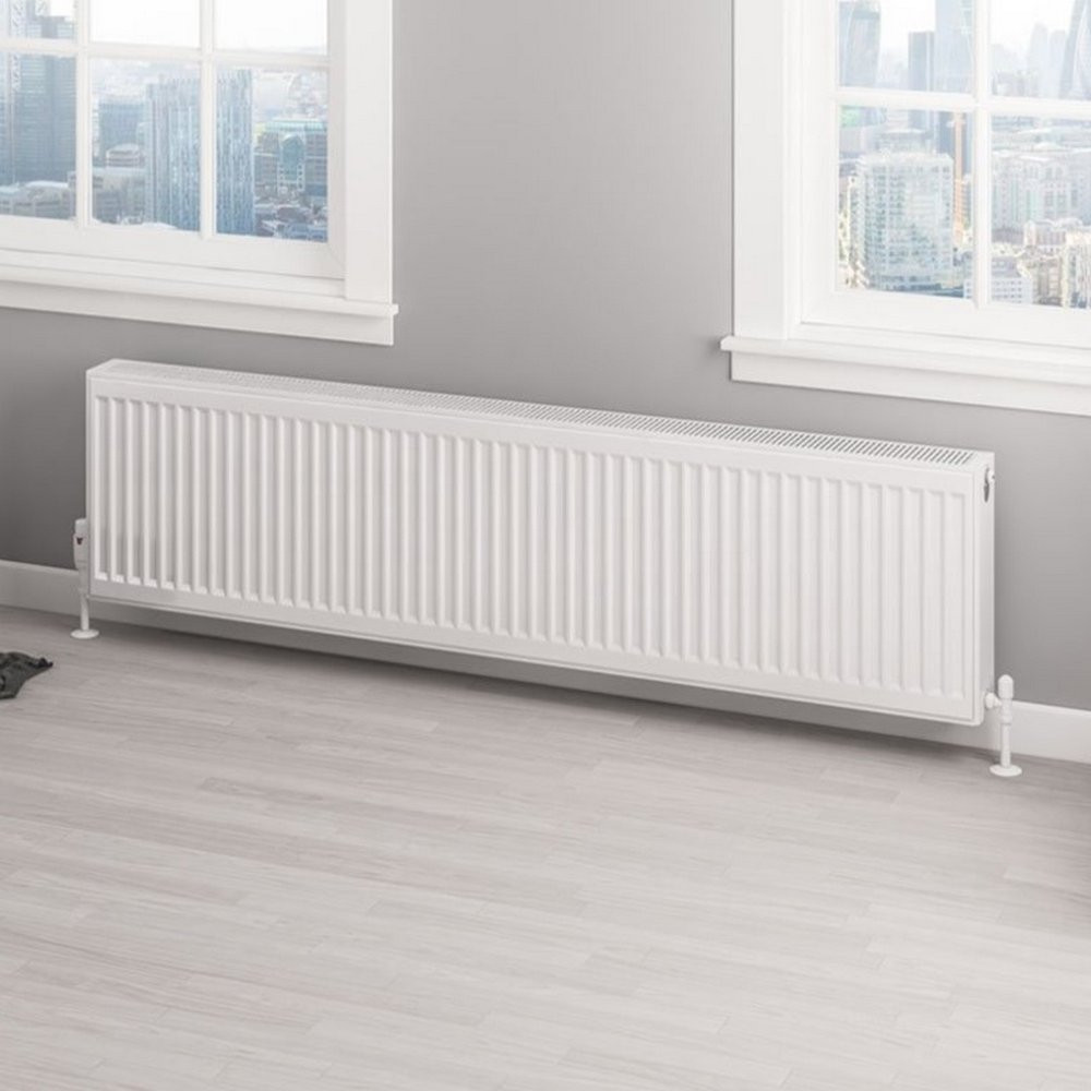Eastbrook Type 22 400 x 1600mm Compact Panel Radiator Gloss White
