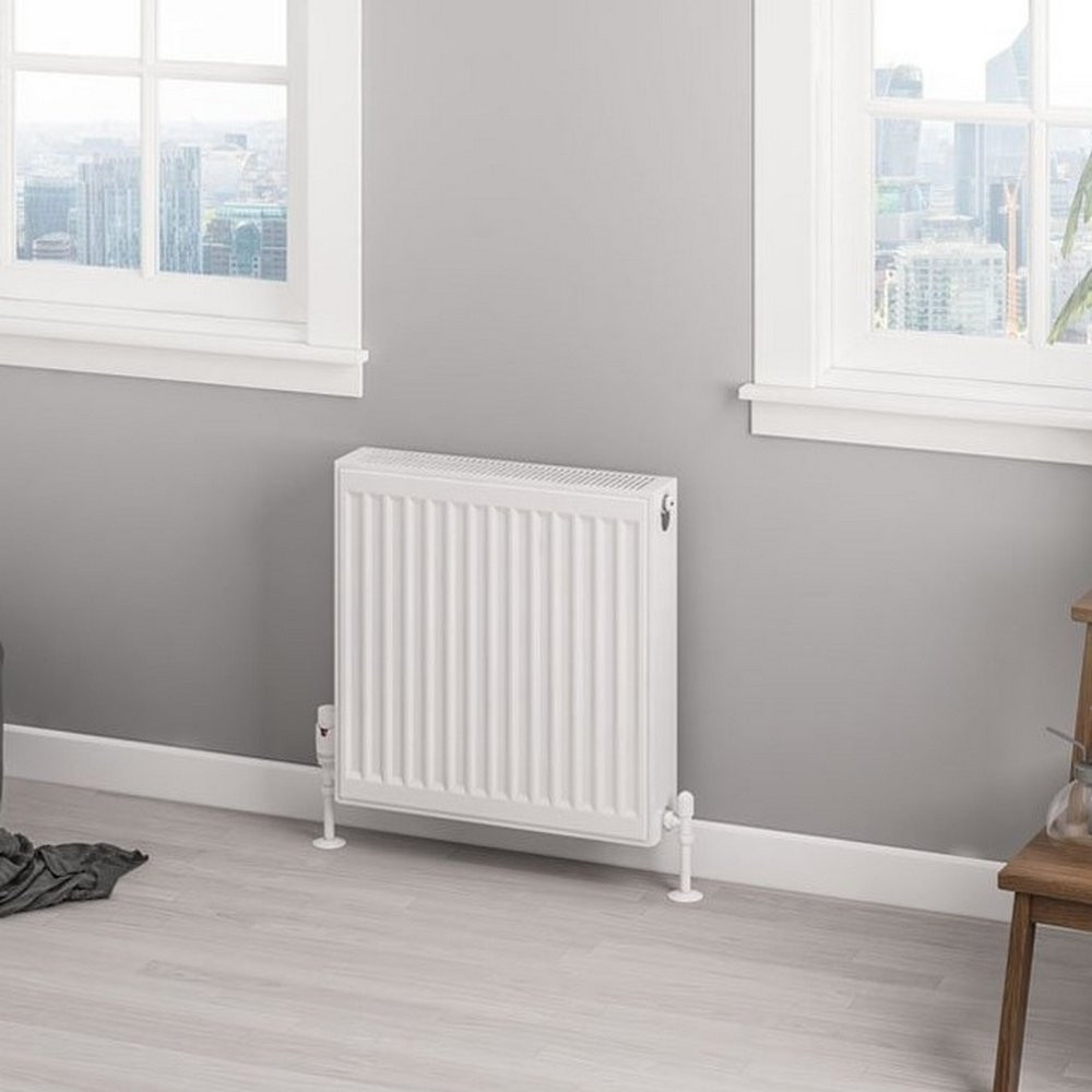 Eastbrook Type 22 500 x 500mm Compact Panel Radiator Gloss White
