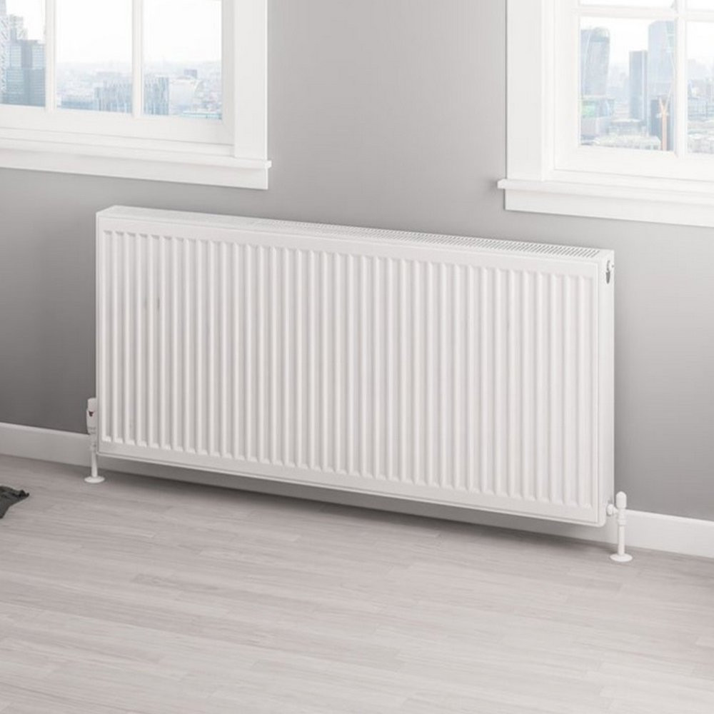 Eastbrook Type 22 600 x 1300mm Compact Panel Radiator Gloss White