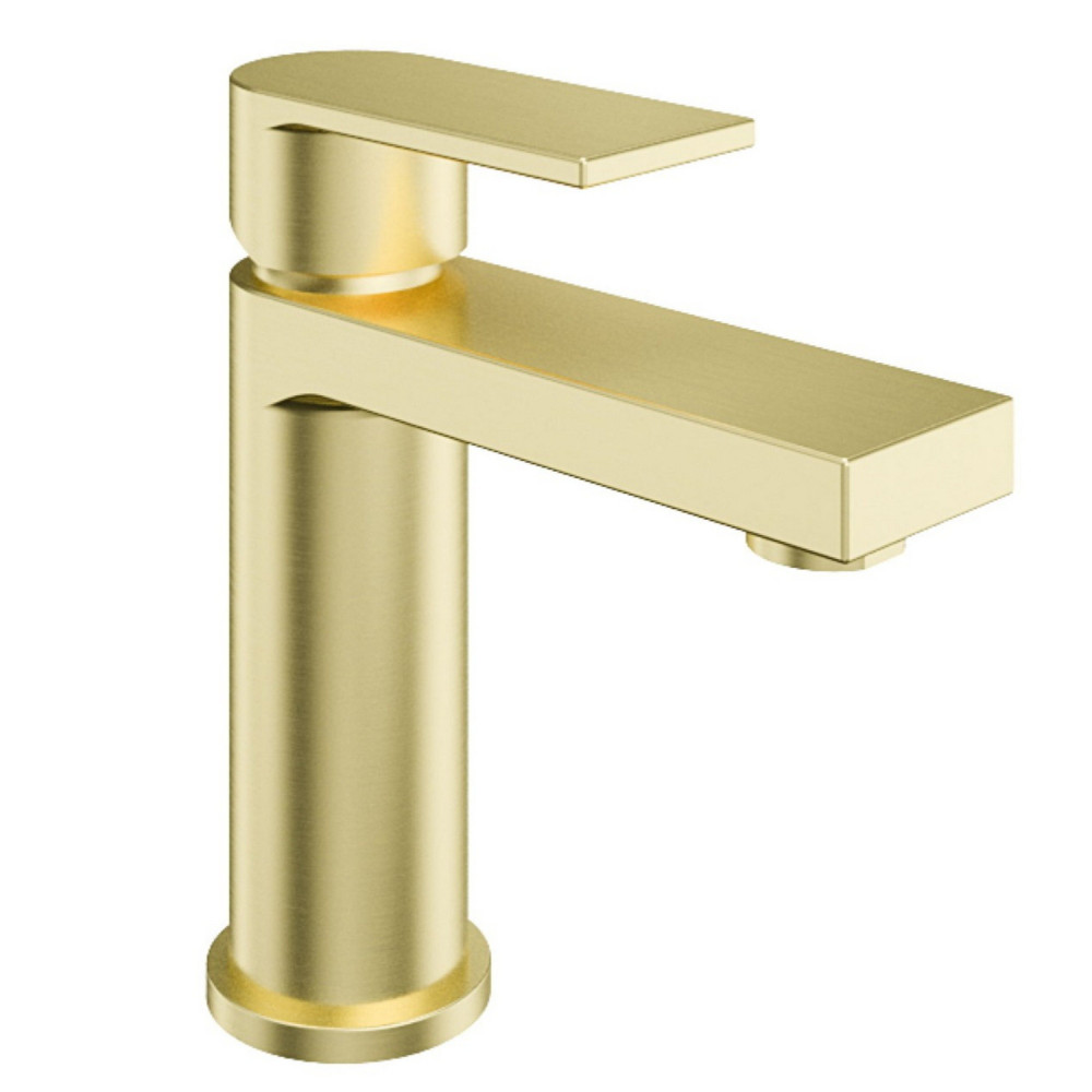 Eastbrook Westbury Brushed Brass Basin Mixer with Waste