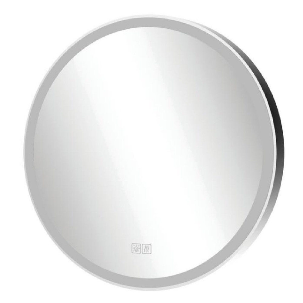 Elation 600mm Round Chrome LED Illuminated Mirror
