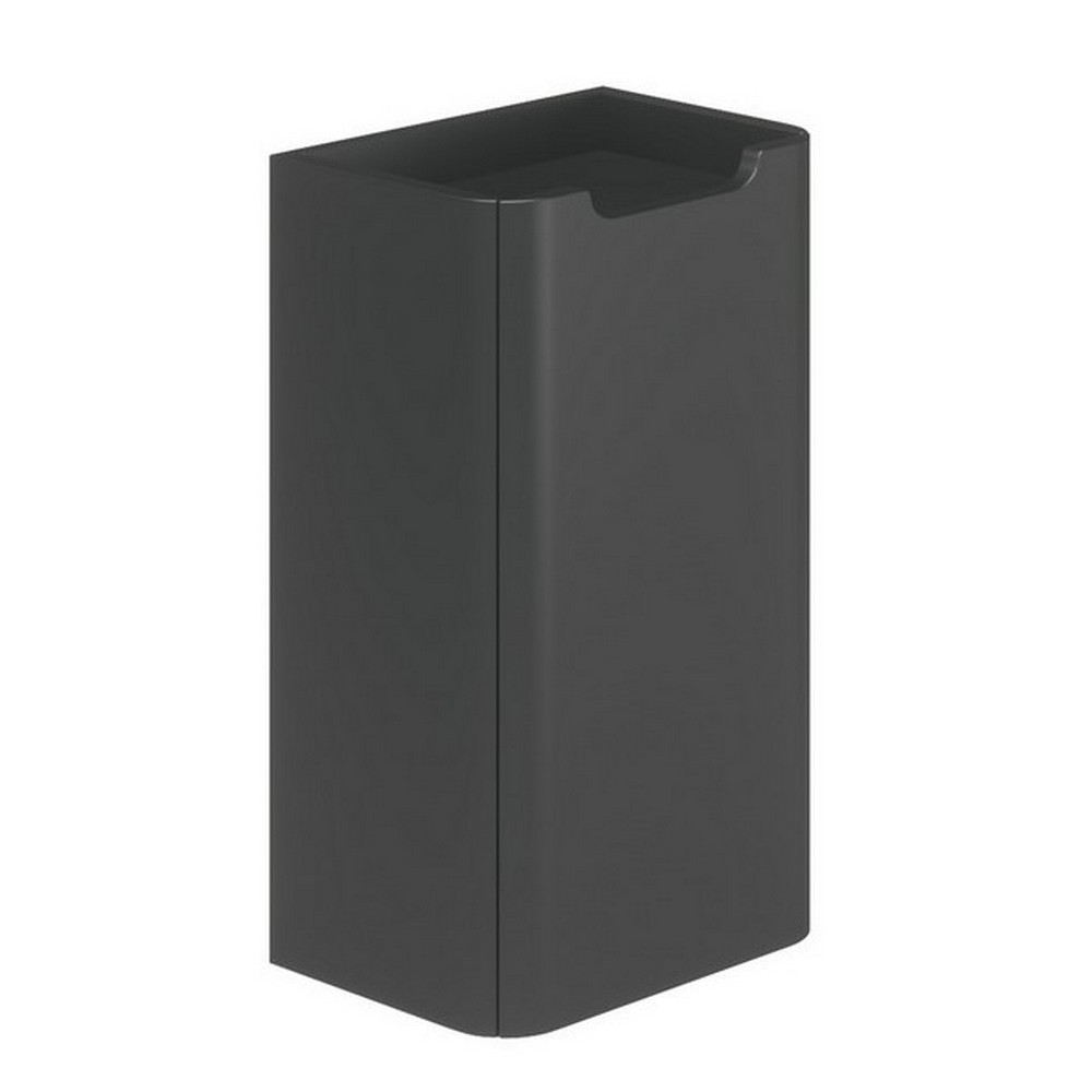 Essential Colorado 350mm Graphite Grey Wall Hung Small Boy Unit (1)