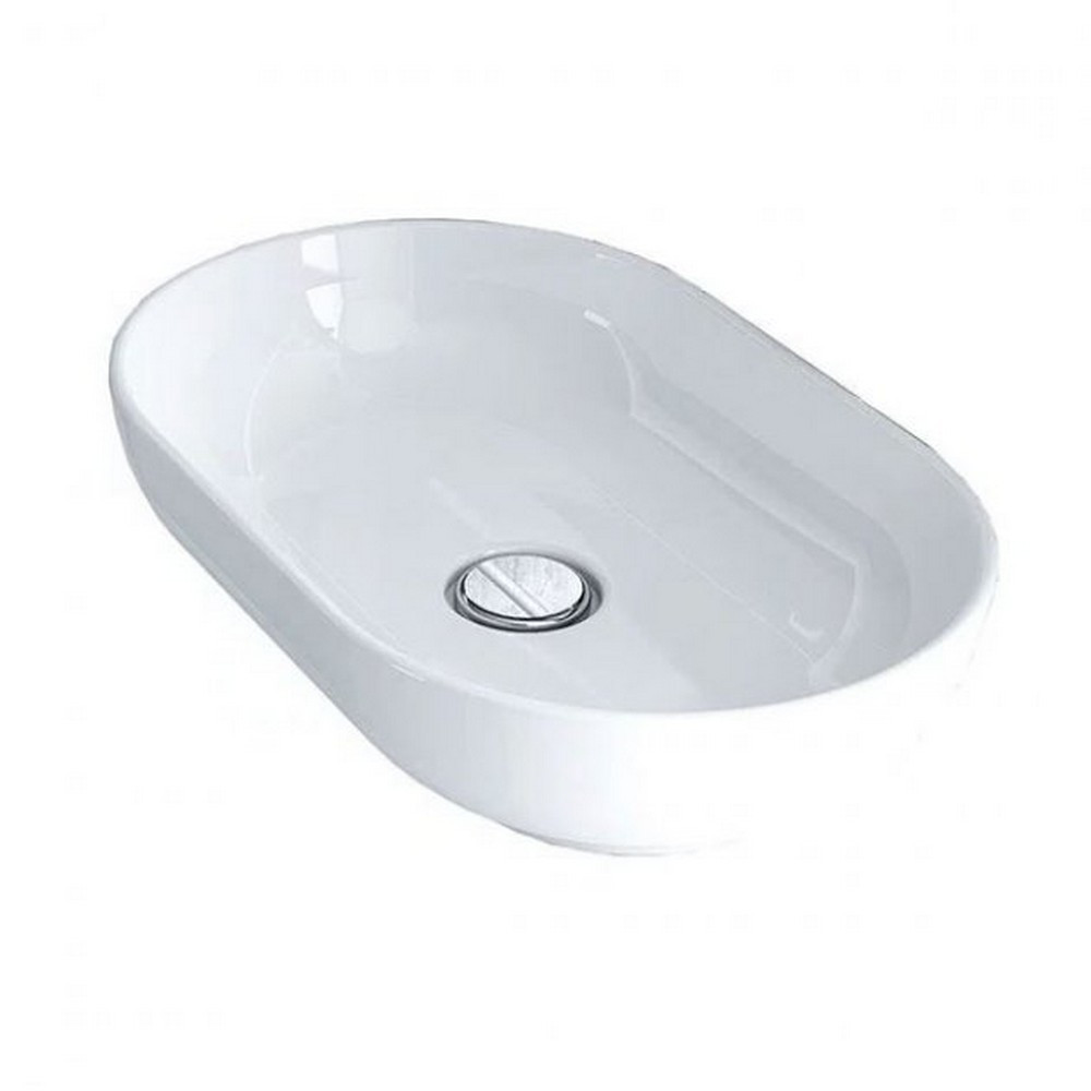 Essential Lavender 550mm Oval Countertop Basin