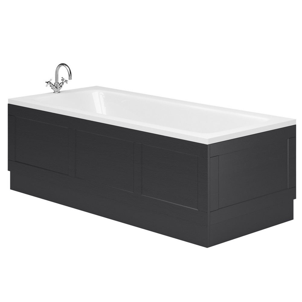 Essential Maine 1800mm Graphite Grey Front Bath Panel