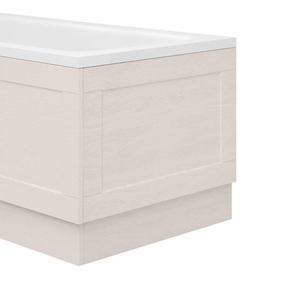 Essential Maine 700mm Cashmere Ash End Bath Panel