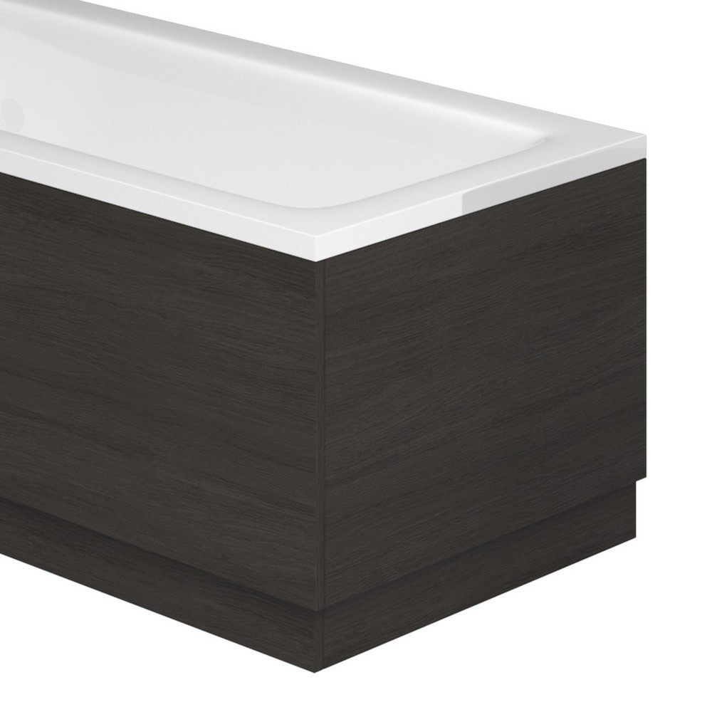 Essential Vermont 700mm Dark Grey L Shape End Bath Panel (1)