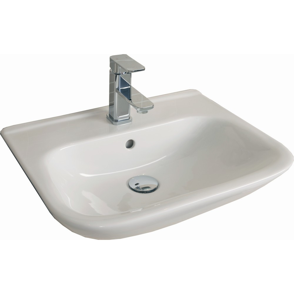 Essential Violet 520mm 1TH Semi Recessed Basin (1)