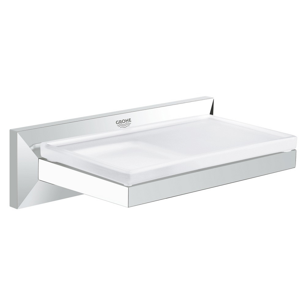 Grohe Allure Brilliant Chrome Shelf With Soap Dish (1)