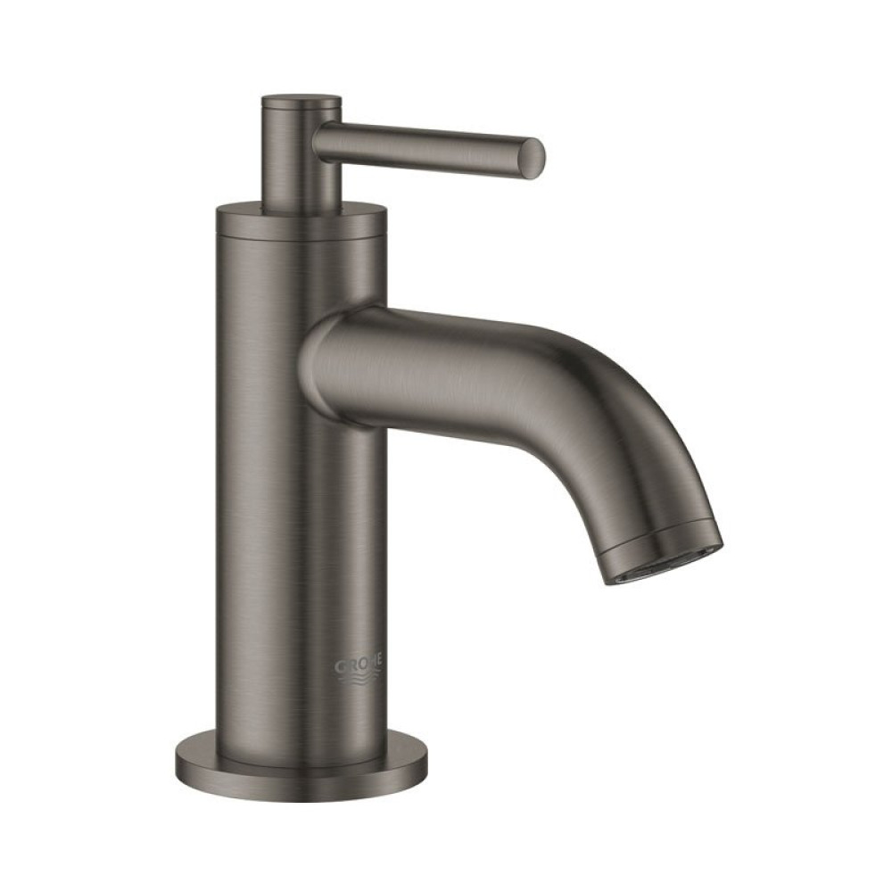 Grohe Atrio XS-Size Brushed Hard Graphite Pillar Tap-1