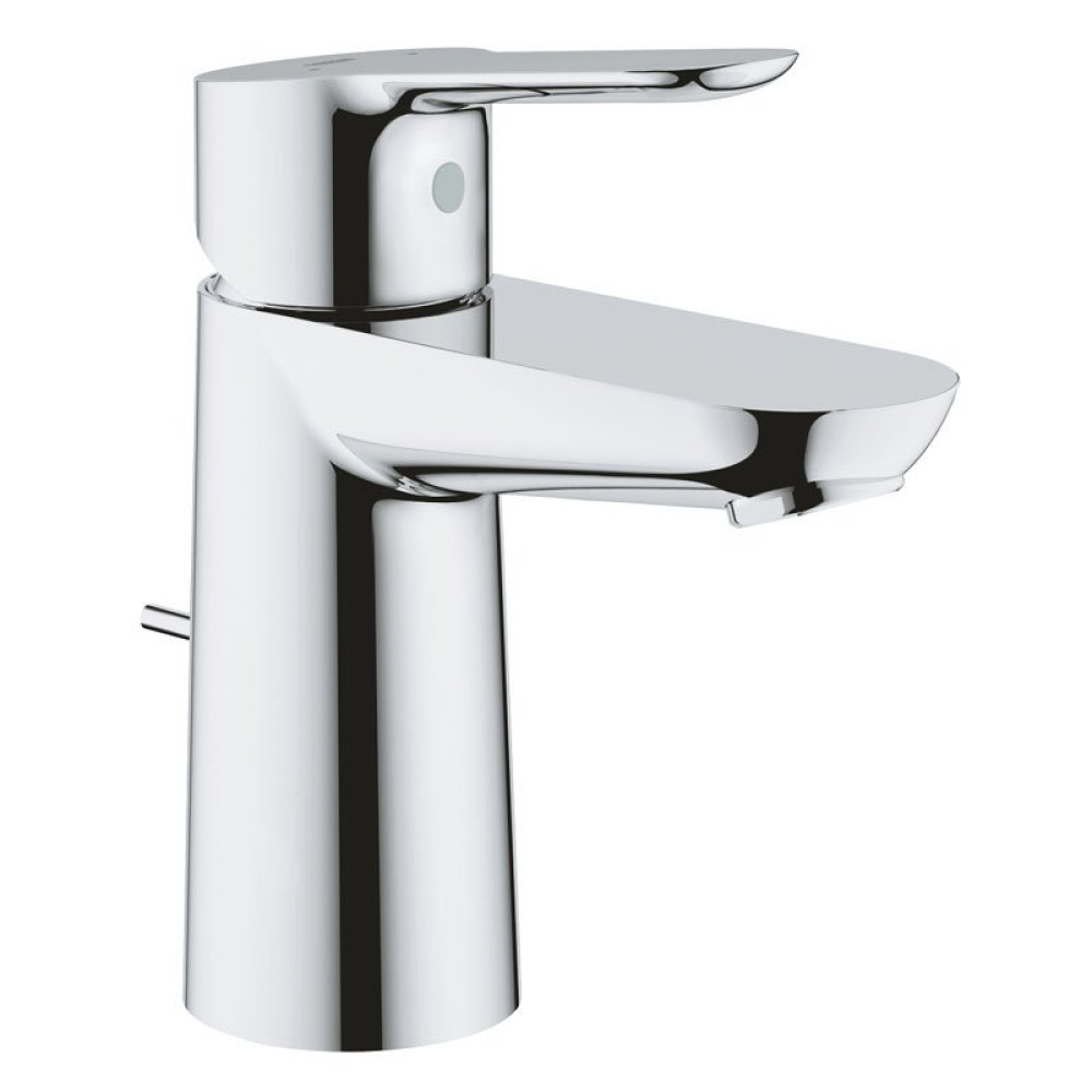 S2Y-Grohe BauEdge S-Size Chrome Basin Mixer With Pop Up Waste-1