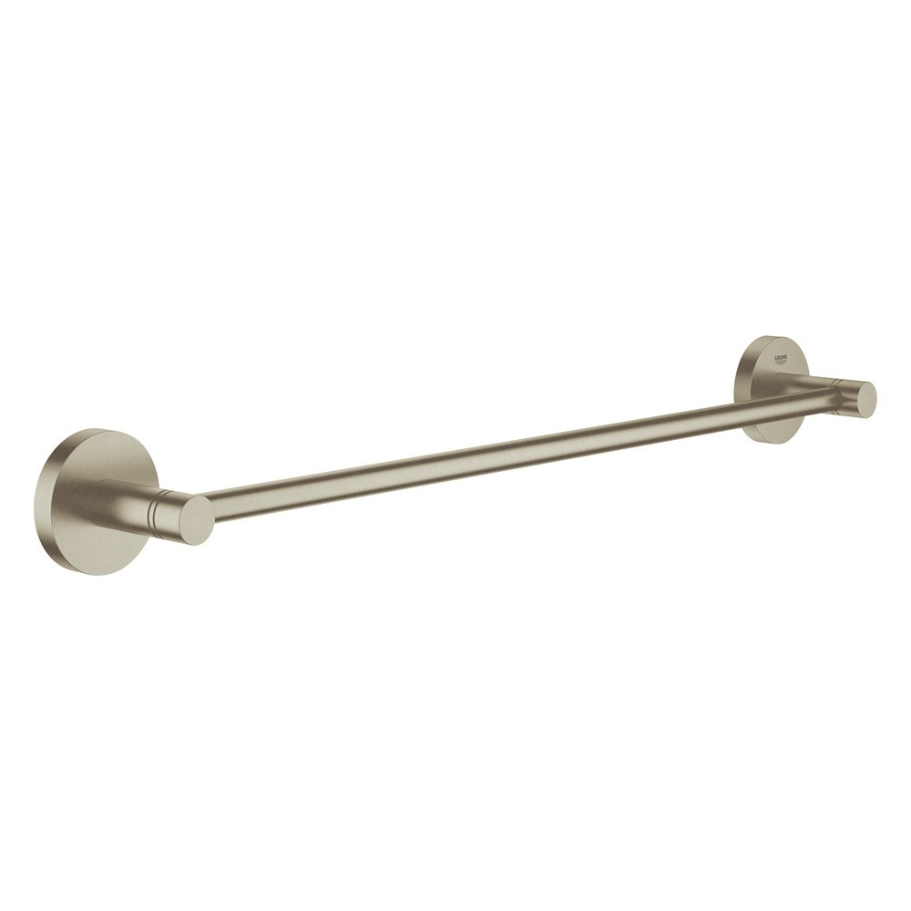 Grohe Essentials Brushed Nickel 450mm Towel Rail (1)