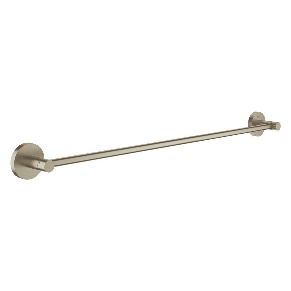 Grohe Essentials Brushed Nickel 600mm Towel Rail (1)