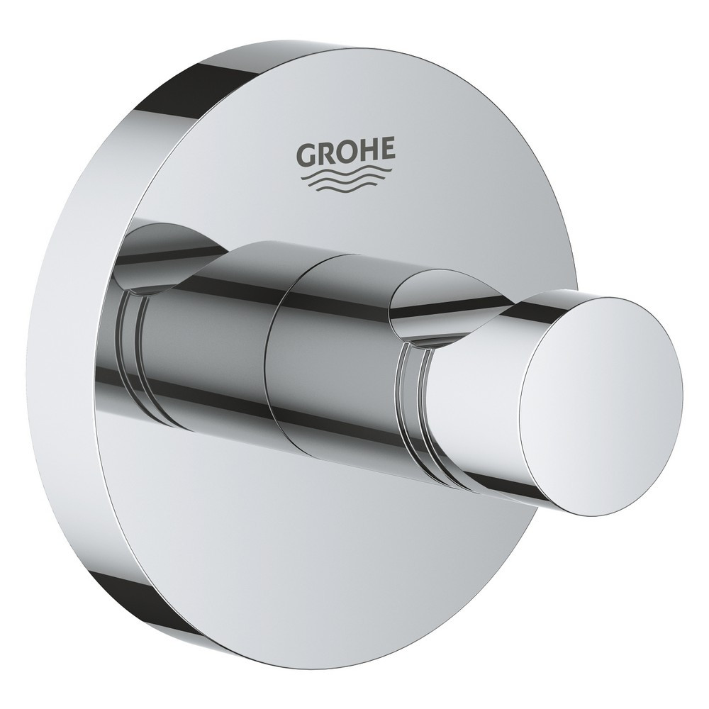 Grohe Essentials Chrome Robe Hook (1)