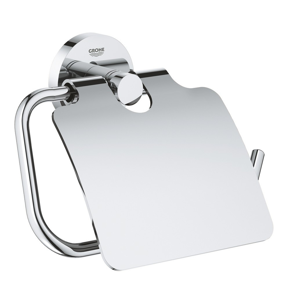 Grohe Essentials Chrome Toilet Roll Holder (1)