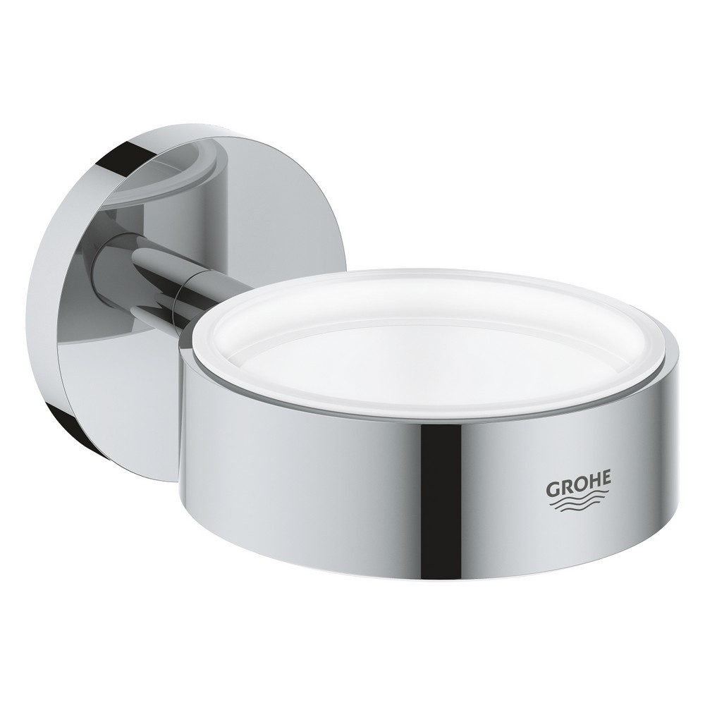Grohe Essentials Glass Dish Holder (1)