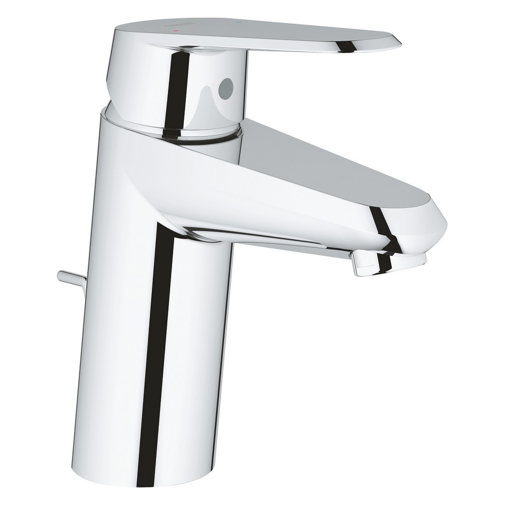 Grohe Eurodisc Cosmopolitan Chrome Basin Mixer & Waste (1)