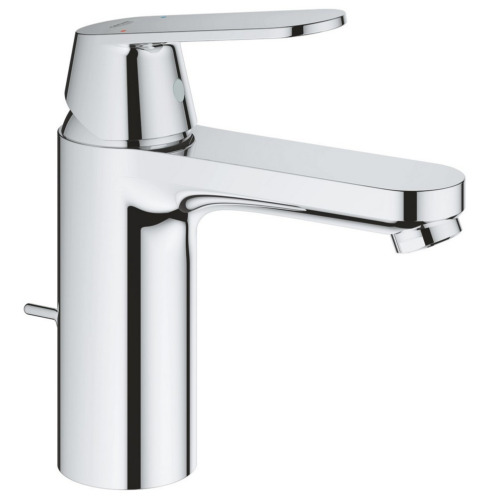 Grohe Eurosmart Cosmopolitan M Size Chrome Basin Mixer & Waste (1)